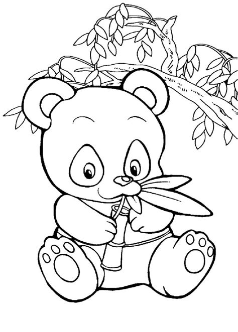 You won't be able to resist this stunning panda coloring page! Get This Panda Coloring Pages for Toddlers