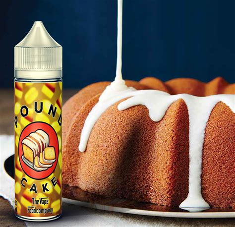 The flavor is a thick, buttery pound cake that's been drizzled with rich chocolate syrup and a hint of cream. The Vape Food Company Pound Cake 60ml E-liquid The Vape ...