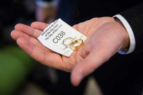 The marriage license fee is $35. How to Get Married at City Hall in any NYC Borough | Steps ...