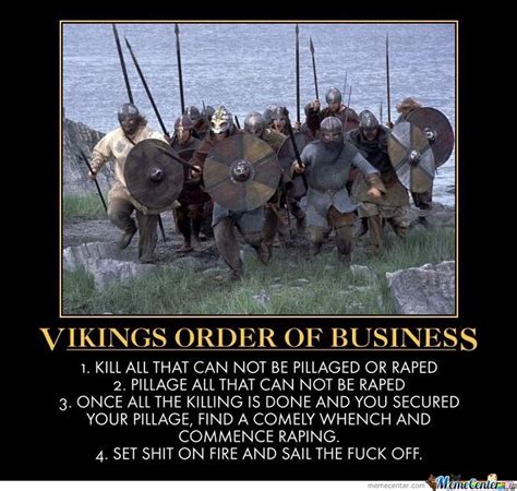 We did not find results for: Vikings Order Of Business by farry - Meme Center