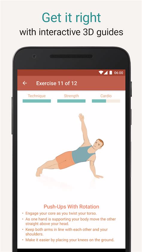 The program only works if you put your all. Seven - 7 Minute Workout - Android Apps on Google Play