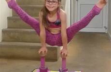 gymnast contortionist young small pint routine gym sized show shows her impressive talented