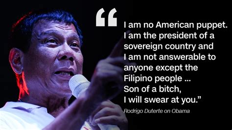 Enjoy the best rodrigo duterte quotes and picture quotes! Philippines maggot of a leader curses Obama; White House ...