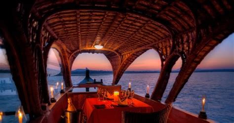 Experience a romantic candlelight dinner on a private cruise sipping on tipple of choice while enjoying the view of a spectacular sunset. 8 exclusive and enjoyable candle light dinner ideas