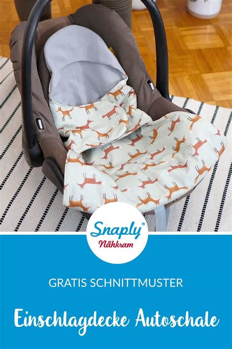 Babydecke / kuscheldecke / decke für babyschale zum selber nähen.diese decke wurde eine saison im winter erprobt und für absolut hilfreich bewertet. Einschlagdecke für Maxi Cosi nähen - Snaply Magazin DE ...