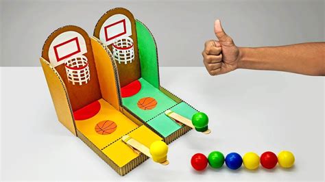 Play this fun basketball game to help your third grader master their multiplication tables. DIY Multiplayer Basketball Arcade Game From Cardboard ...