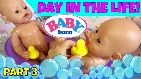 Even if your baby is clean, it is good to bath them, as the experience serves as a very powerful sleep clue. 👶🏼👶🏼Baby Born Twins - Day In The Life Part 3! Feeding ...