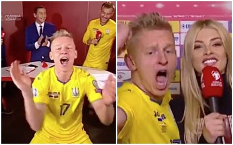 Oleksandr zinchenko, ukraine midfielder : Video: Zinchenko reaction as Ukraine secure EURO 2020 spot