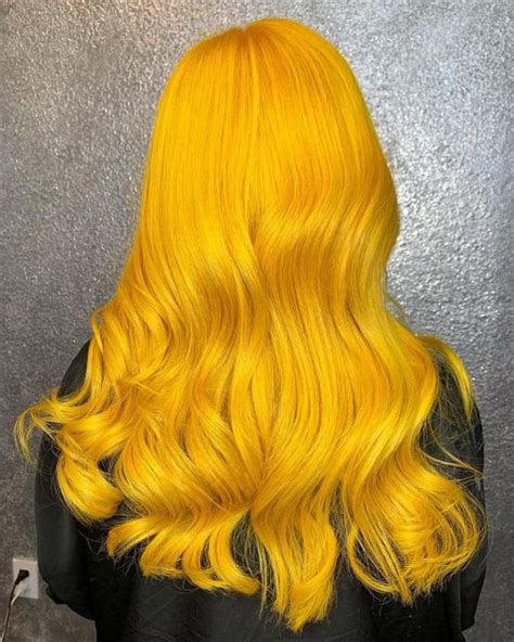 If you want to go from yellow hair to ash blonde hair quickly, then you'll need to use a purple toner. 21 Surprisingly Trendy Yellow Hair Color Ideas | Yellow ...