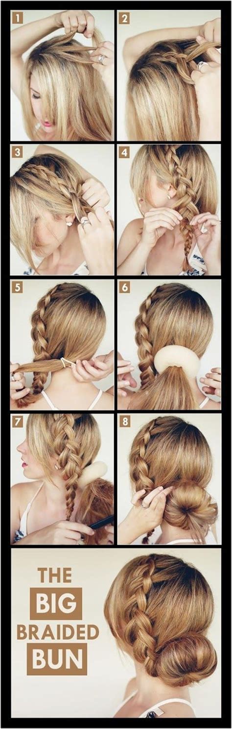 Natural beach wave hair style hair styling tip: 15 Braided Updo Hairstyles Tutorials - Pretty Designs