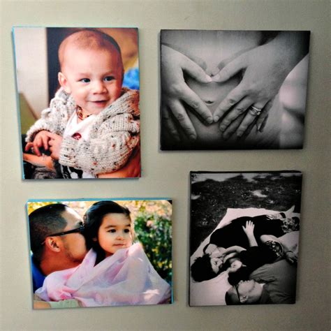 Make one to display in your home and another to give to a grandparent. How To Mount a Photo To Canvas Tutorial ($5.00 Gift ...