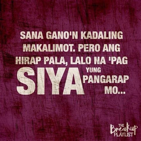 The main character is stricken by a rare condition that affects only two people in the entire world, bulimic deficiency. Some Memorable "HUGOT" Lines from The Breakup Playlist ...