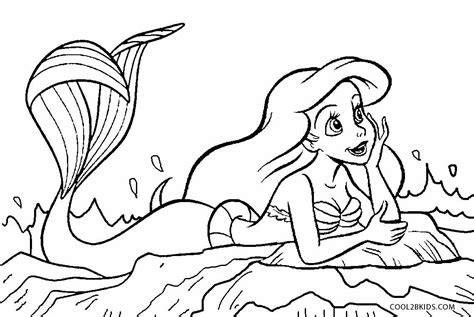 Download Printable Mermaid Coloring Pages For Kids | Cool2bKids