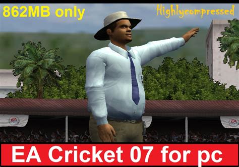 This is the most recent cricket game published by ea sports. EA Sports cricket 2007 download for pc [ highly compressed ...
