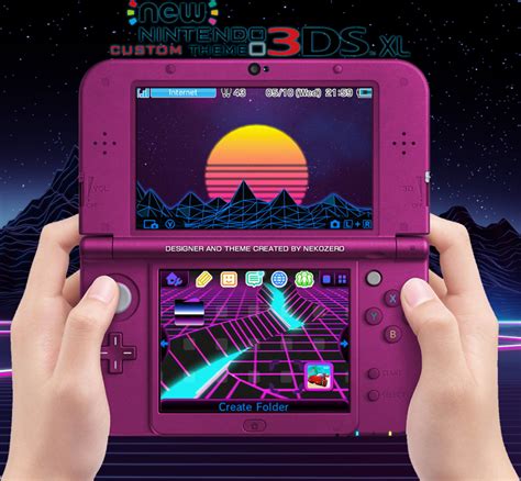 Today we look at how you can install custom themes on you 3ds for free. Retrowave 3DS theme by NkZr on DeviantArt