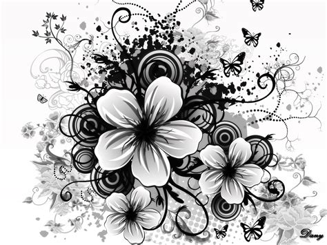 Download and use 10,000+ black and white background stock photos for free. Black and white flowers wallpapers HD | PixelsTalk.Net