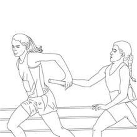 Aproximación, las tres batidas (hop, step y jump) y la caída.todos los vídeos de atletismo aquí. Dibujos para colorear triple salto por una atleta - es ...