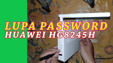 Pastikan kamu sudah mempunyai paket internet, dari kartu yang kamu gunakan di modem huawei. Cara Gampang Reset Huawei HG8245H modem bekas indihome - YouTube