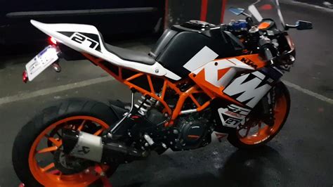 The ktm 390 duke and the rc 390 are now being despatched with mrf revz c1 tyres instead of the earlier metzeler. KTM RC 390 - YouTube