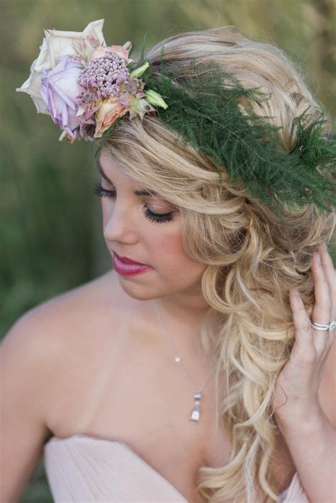 Shop hair oils at sephora. Green and purple floral crown for a bride / floral crown ...