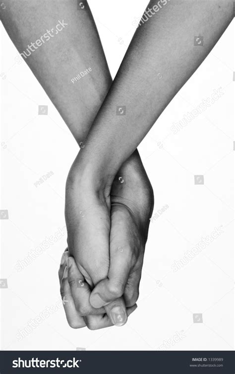 With tenor, maker of gif keyboard, add popular hands clasped animated gifs to your conversations. Two Hands Clasped Together In Monochrome Stock Photo ...