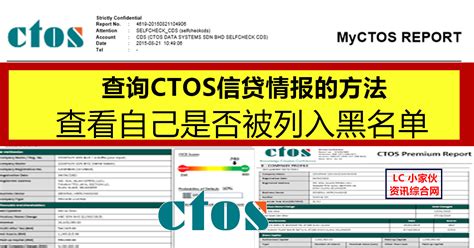 Sign up for ctos secureid today! 查询自己是否被列入CTOS信贷黑名单 | LC 小傢伙綜合網