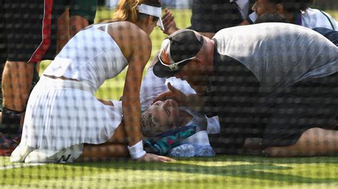 She won her first grand slam match since the injury, beating johanna larsson on. Wild-Card Wimbledon Player Bethanie Mattek-Sands Suffers ...