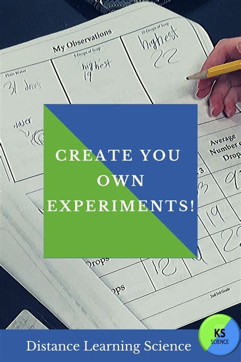 Superior quality = exam success! Distance Learning Approved Science Experiment Journal for ...