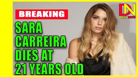 Her birthday, what she did before fame, her family life, fun trivia facts, popularity rankings, and more. Tony Carreira Sara Carreira Accident - Sara Carreira Tony ...