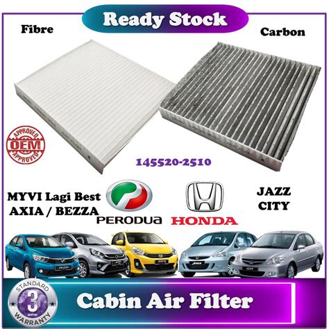 Rm 10 perodua sejuk beku tips masalah aircond tak sejuk. PERODUA / HONDA 】Fibre or Carbon Cabin Air Filter (Myvi ...