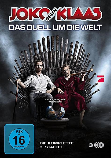 It is a show that pins its two stars against one another in a series of challenges all over the globe. Joko gegen Klaas: Das Duell um die Welt - Staffel 3 Film ...