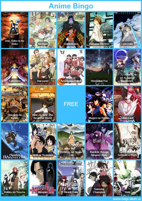 You didn't think i would forget a husbando bingo card? Anime Bingo! - The Student Room