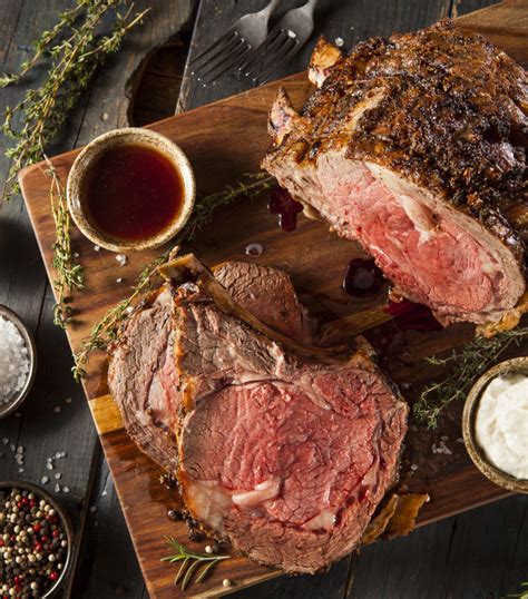 We roast our potatoes right in the pan juices—for flavorful, golden goodness! Best Rib Roast Christmas Menue / Prime Rib Roast And ...