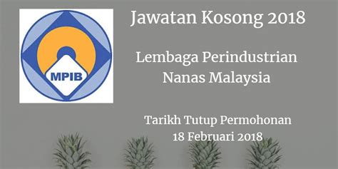 Lembaga perindustrian nanas malaysia has an office in johor bahru. Pin on Jawatan Kosong Johor