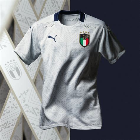 Camisa seleção itália personalizada 2020/2021 primeiro uniforme quantidade. Camisa reserva branca da Seleção da Itália 2020-2021 PUMA ...