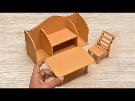 Diy paper gift idea/origami paper gift idea|origami mini gift/origami chocolate gift ideas #shorts. (9) Handmade Mini cardboard furniture - Best reuse idea ...