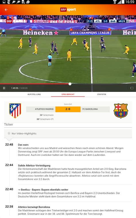Mit der srf sport app sind sie live dabei bei allen sportarten. SRF Sport - Fussball, Tennis, Ski, Hockey - Android Apps on Google Play