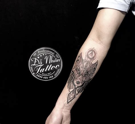 Hình xăm con sói mini. Hình xăm sói. Xăm hình bấm TRUY CẬP để liên hệ | Tattoos