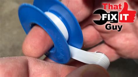 More images for how to use teflon tape » Plumber shows how to apply teflon tape and thread sealant ...