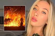 kaylen ward fires who raised australia nude model