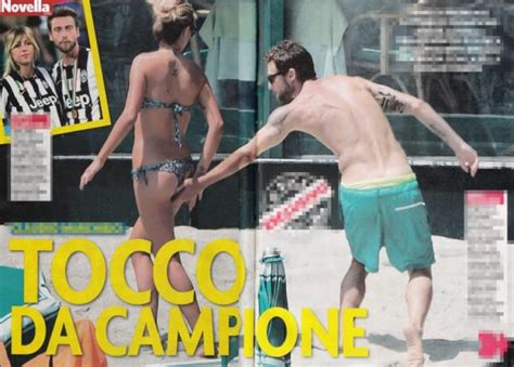 Ed è cominciato il terrore. Marchisio Beccato in "Fallo di Mano" sulla Moglie Roberta ...