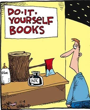 I should be finishing all those requests/commissions; DIY Books | Books, Library humor, Book humor