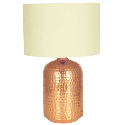 Paddle switches with a trapezoid or arrow mark. Lighting - Mambo Copper Hammered Capsule Table Lamp Base ...