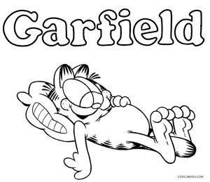 34 garfield halloween coloring pages for printing and coloring. Printable Garfield Coloring Pages to Kids