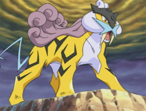 These pokemon like to run on all fours. Origem - 3 Bestas lendários de Johto