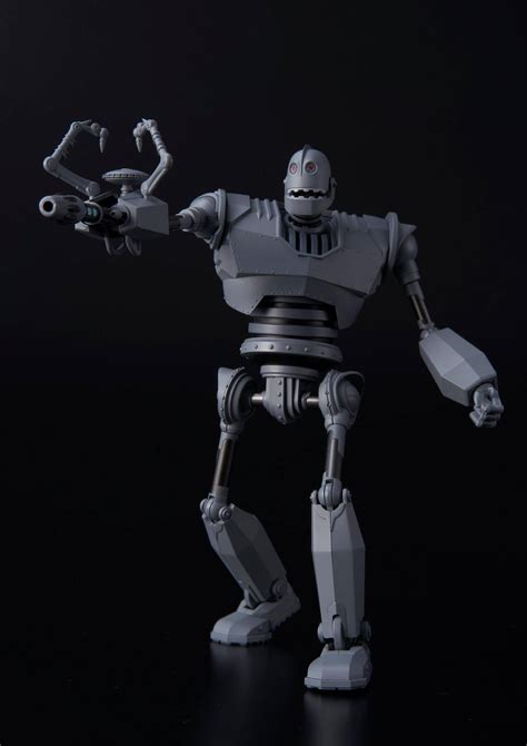 A giant metal machine falls to earth and frightens the residents of a small town in maine in 1958. 1000toys Riobot Iron Giant Die-Cast Action Figure ...