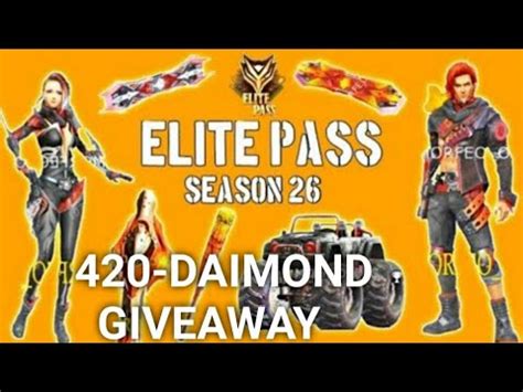 Compre o passe de elite do free fire por até 9 diamantes. Season 26 elite pass in free fire next elite pass full ...