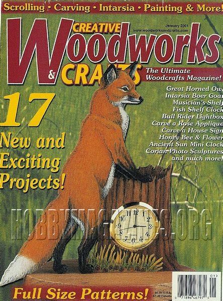 Creative Woodworks and Crafts #75 - January 2001 » Hobby ...