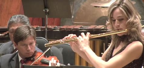 Busty ellen playing with her flute 6 min. Clara Andrada - Maren Artists