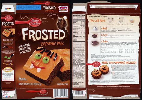 Maybe you would like to learn more about one of these? General Mills - Betty Crocker - Frosted Brownie Mix - Hall ...